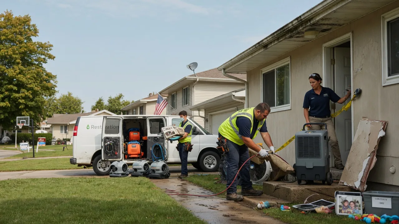 Water Damage Restoration in Petersburg, OH near me